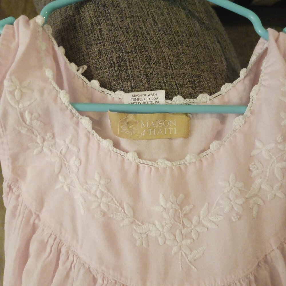 Pink Smock Dress